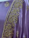 Unstitched Embroidered Suit Dusky Lilac