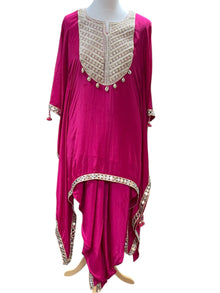  Kaftan Suit Pink