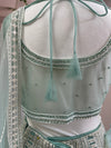 Sapphire Mint Lengha