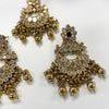 Antique Mirror Earring Tikka Set