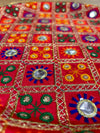 Red Phulkari Presentation Tray