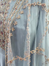Georgette Anarkali Blue