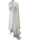 Silk Pajami Suit Ivory