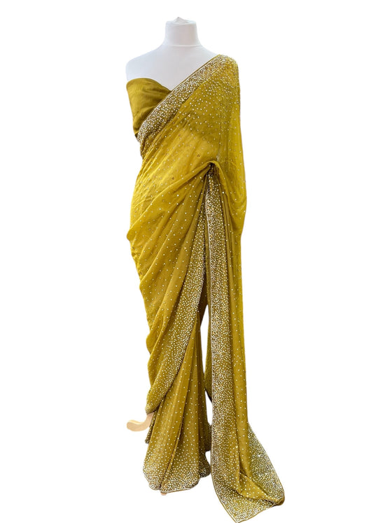 Silk Sari Mendhi