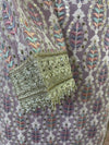 Thread Embroidery Sharara Suit Lilac