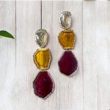  Statement Glass Look Earrings