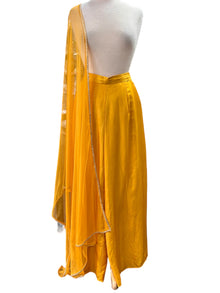  Plazo and Dupatta Set Mustard