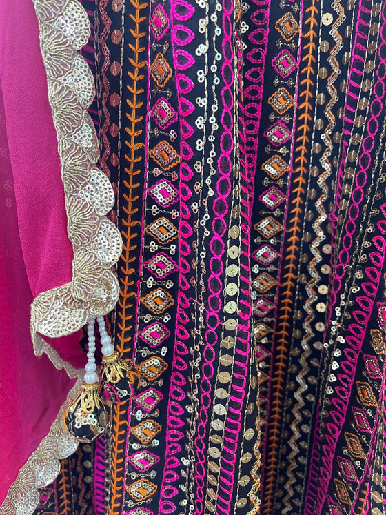 Jamani Pink Lengha