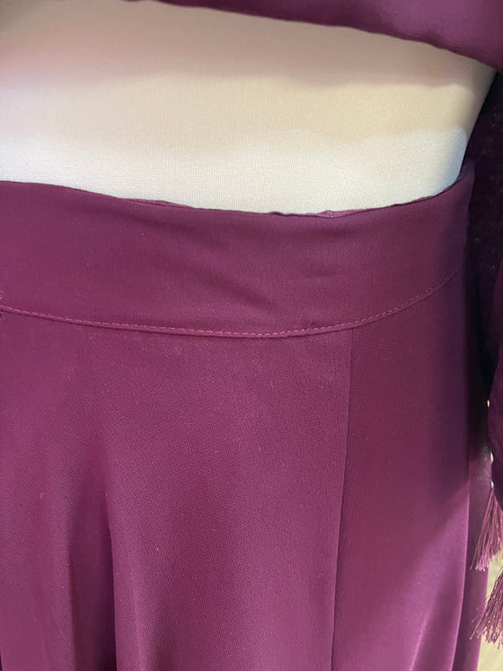 Plum Jacket Suit