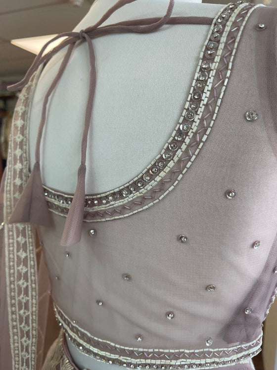 Sapphire Mauve Lengha