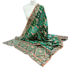  Banarsi Green Dupatta