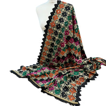  Phulkari Dupatta- Black