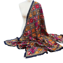  Phulkari Dupatta- Blue