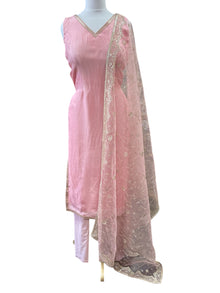  Silk Pajami Suit Peach