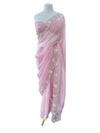 Sophia Organza Sari Pink