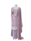 Gharara Suit Mauve