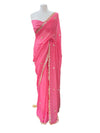 Daisy Organza Sari Pink