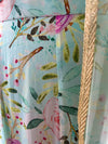 Masuri Printed Chiffon Lengha Blue