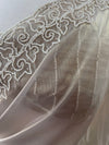 Nude Organza Tissue Sari