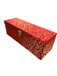  Red Brocade Bangle Box