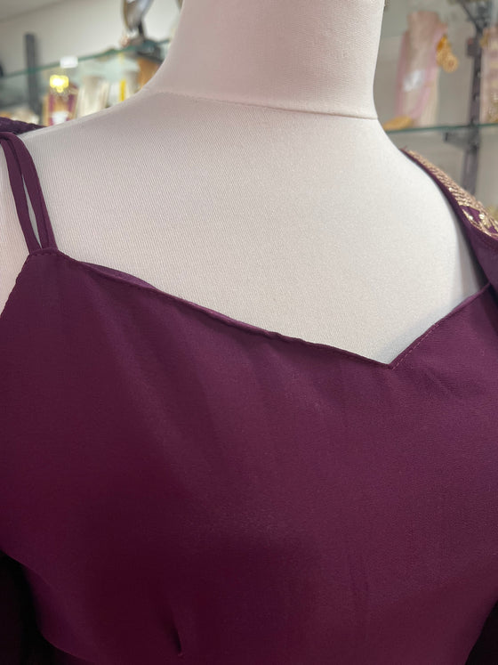 Plum Jacket Suit