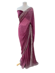  Silk Sari Plum