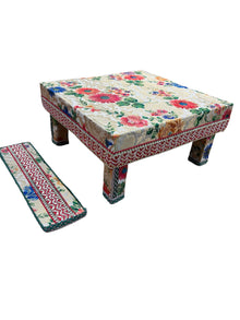  Floral Miyan Phatti (stool set)