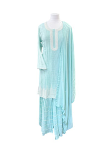  Gharara Suit Blue