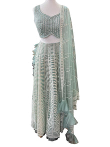 Sapphire Mint Lengha