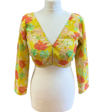  Yellow Print Blouse-12