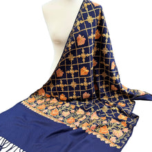  Ladies Blue Shawl