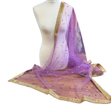  Net Dupatta -Light PurpleColour