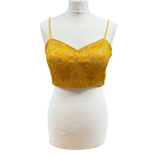  Yellow Banarsi Print Blouse