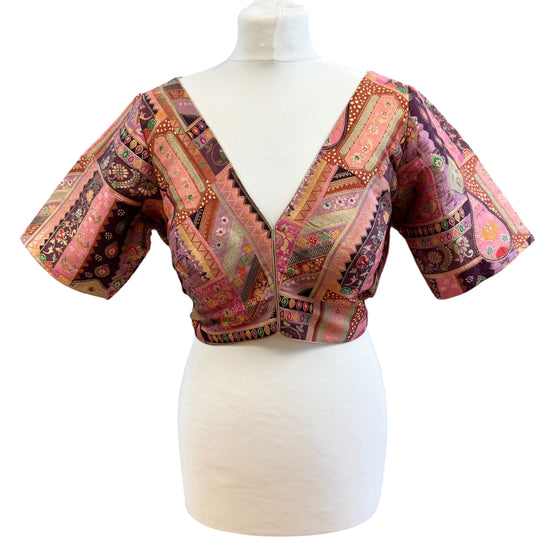 Banarsi Patchwork Blouse 16