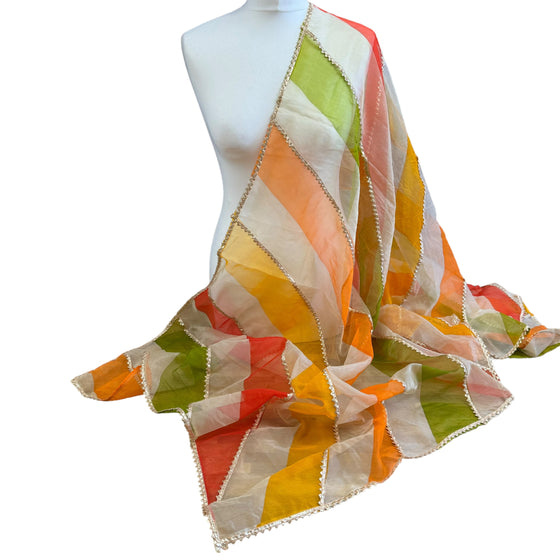 Ombre Organza Dupatta