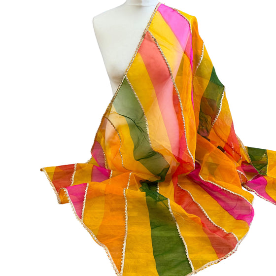 Ombre Organza Dupatta