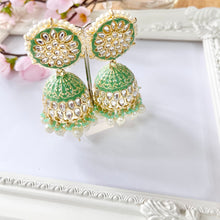  Mint Green Chumki Earrings