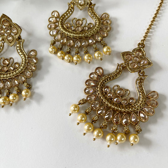 Antique Earring Tikka Set