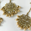 Mirror Earring Tikka Set